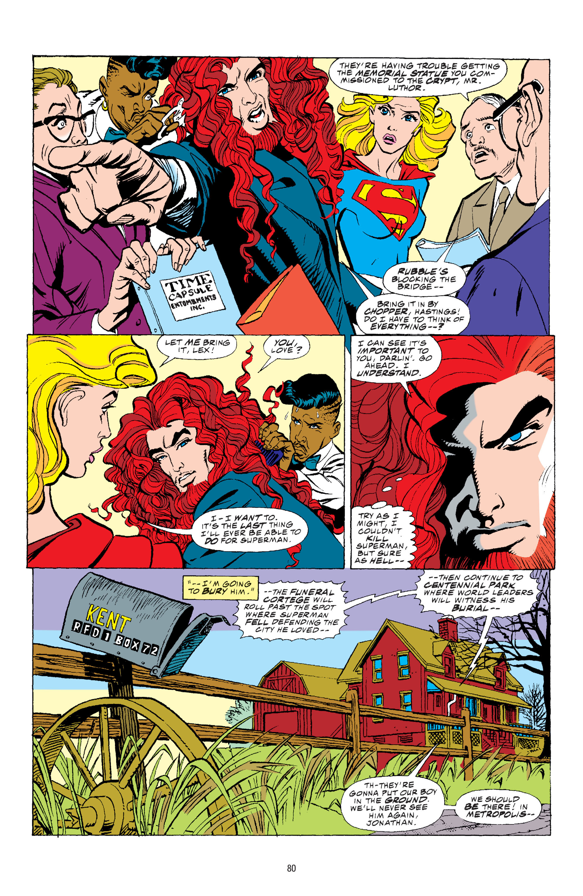 Read online Superman: The Death and Return of Superman Omnibus comic -  Issue # TPB (Part 3) - 34