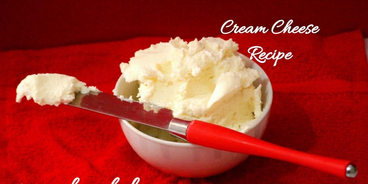 Homemade Cream Cheese How to make cream cheese at home