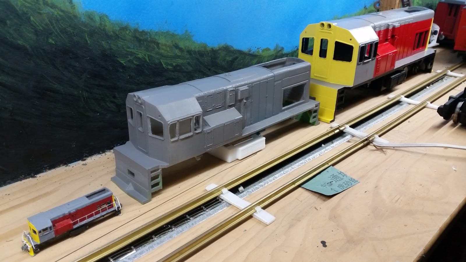 New Zealand Railway Models (Kiwi Trains) 124 3D Printed GE U10b (NZR Dh class)