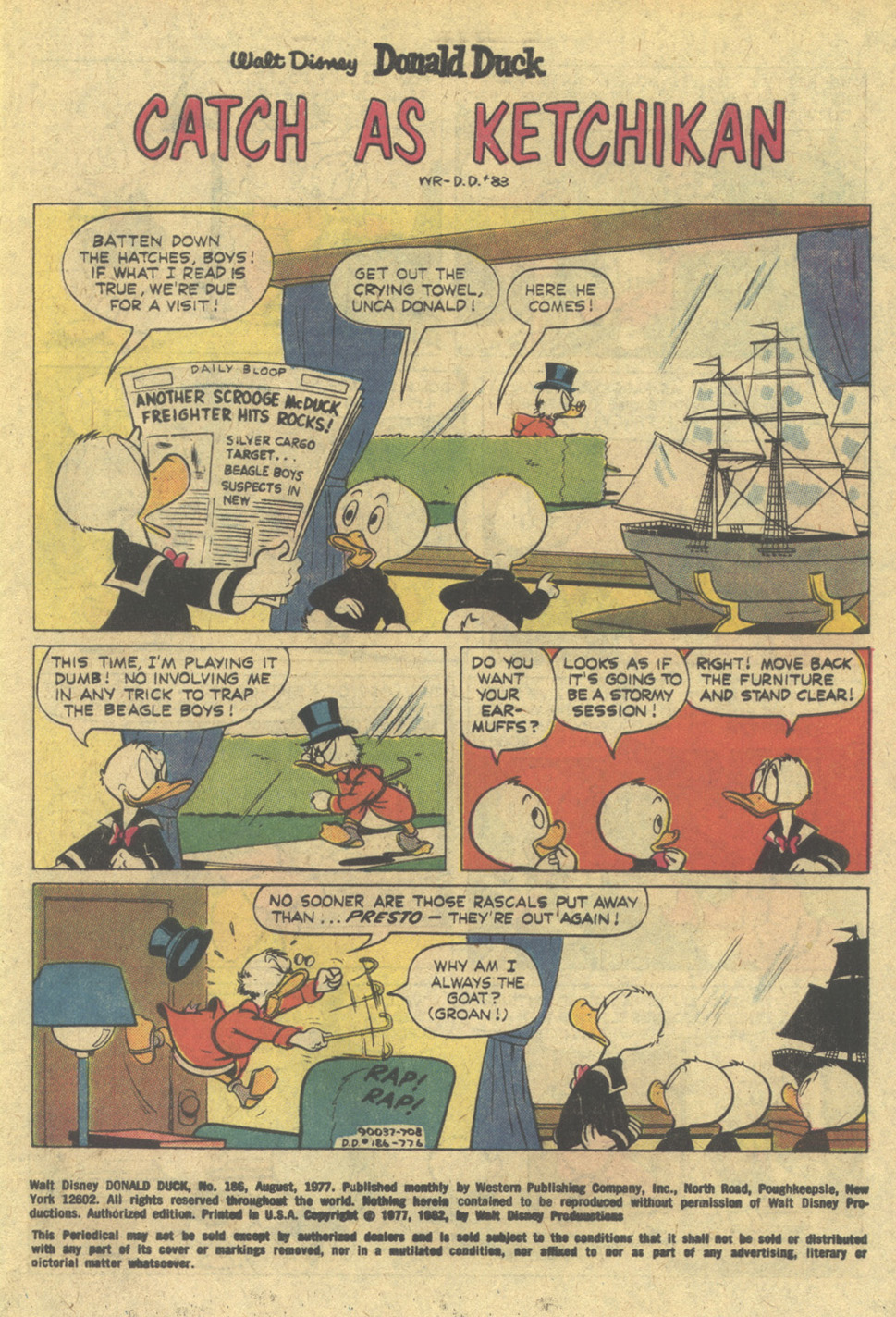 Read online Walt Disney's Donald Duck (1952) comic -  Issue #186 - 3