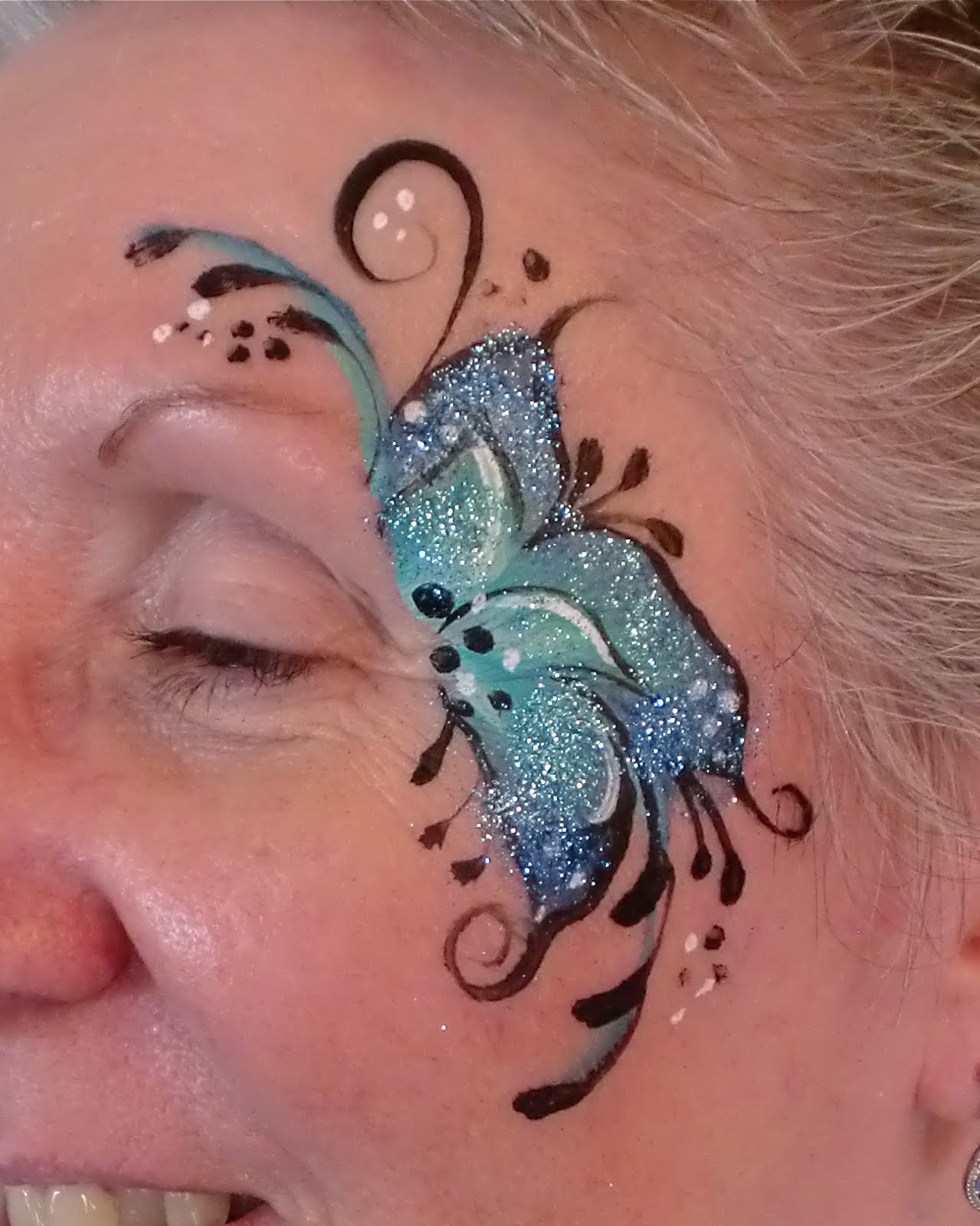 Face Painting at its best…  Unique Face Painting & Glitter Tattoos