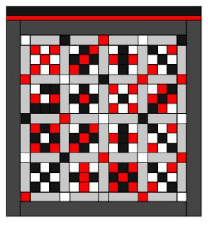 How to make a Square Quilt with ONLY Square's, Part 3
