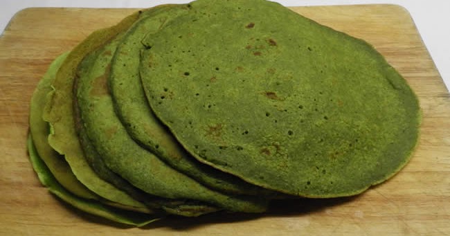Crepes o Panqueques de Espinaca | Cocina Naturista image of Crepes o Panqueques de Espinaca | Cocina Naturista