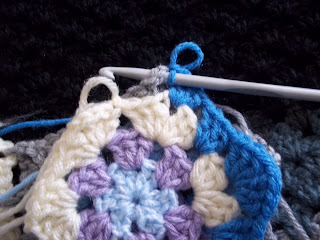 crochet hexagon motif tutorial