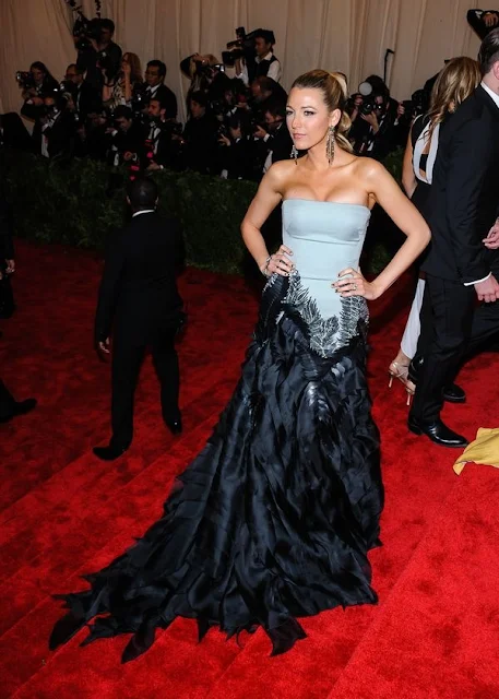Blake Lively in Gucci Première – 2013 Met Gala