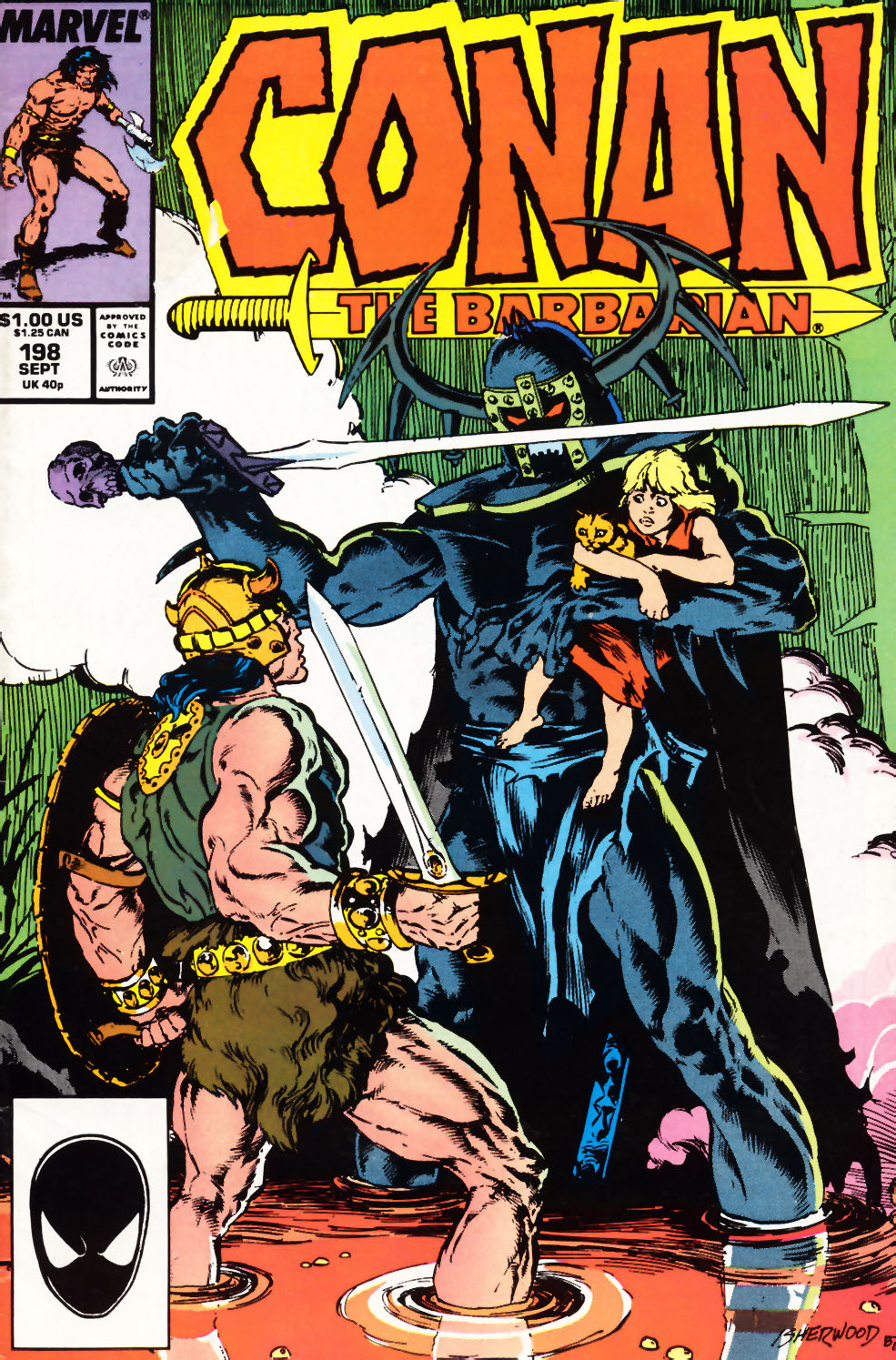 Read online Conan the Barbarian (1970) comic -  Issue #198 - 1