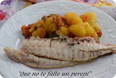 Sargo al Horno con Verduras y Patatas sargo_horno
