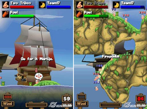 Worms Open Warfare DS ROM Download