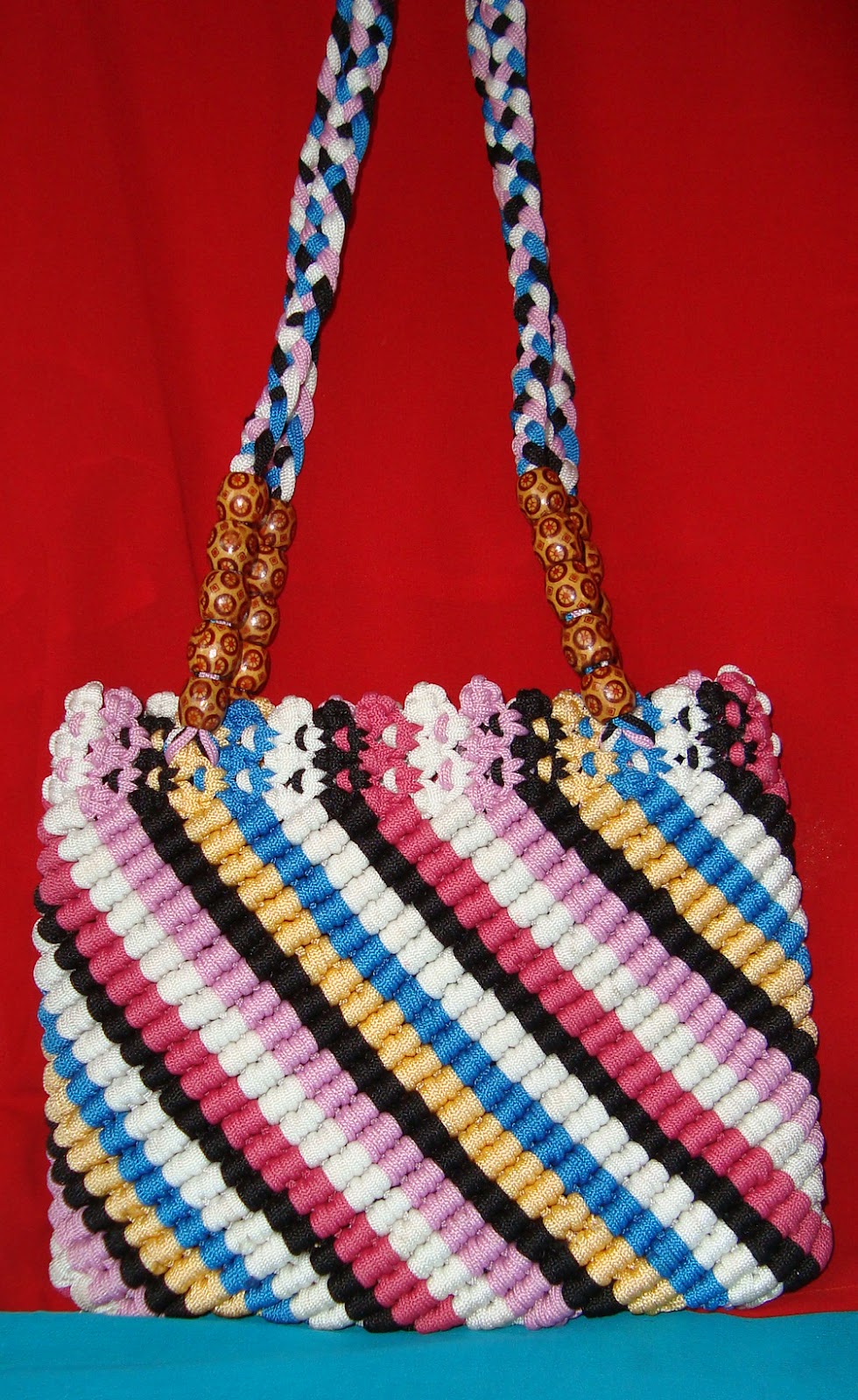 Macrame/Cord Bags ~ Pratibha Art & Craft