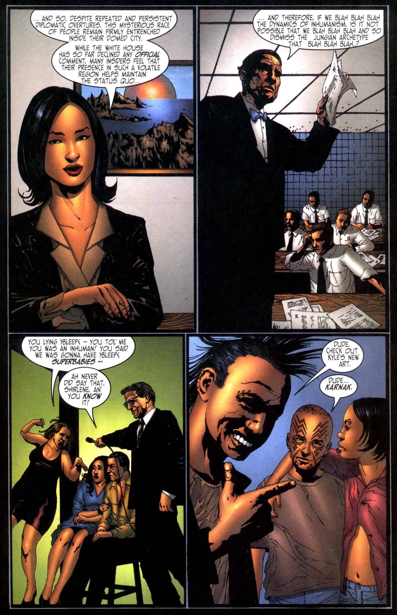 Read online Inhumans (1998) comic -  Issue #4 - 13
