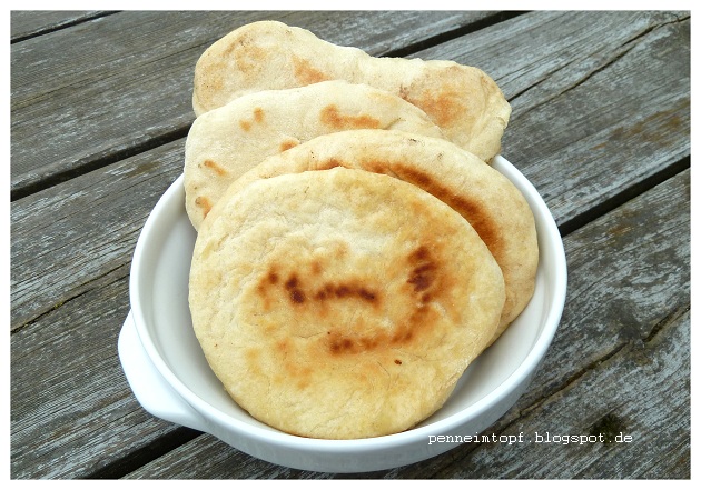 Penne im Topf: Pfannen – Fladenbrote