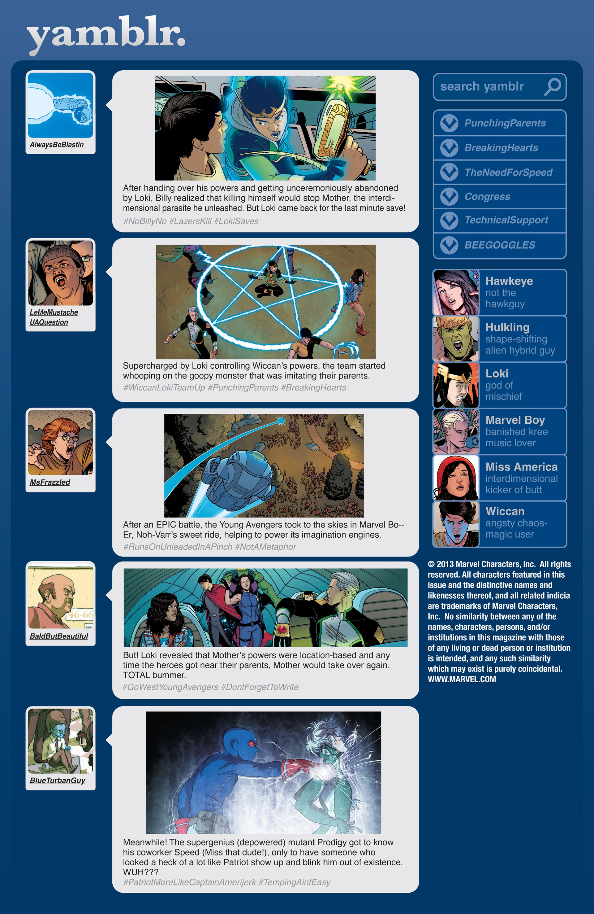 Read online Young Avengers (2013) comic -  Issue #7 - 2