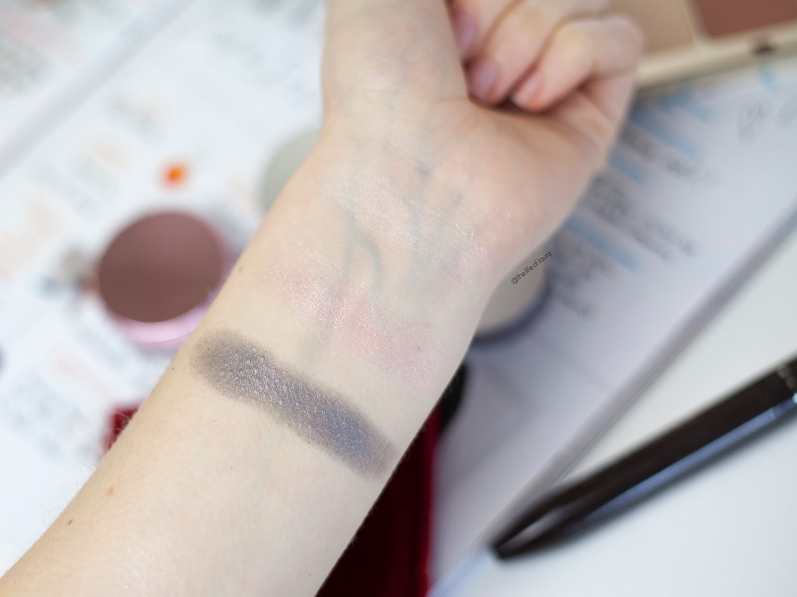 Clarins Spring Make Up Ombre Iridescente Swatches