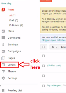 Adding Contact form on blogger sidebar