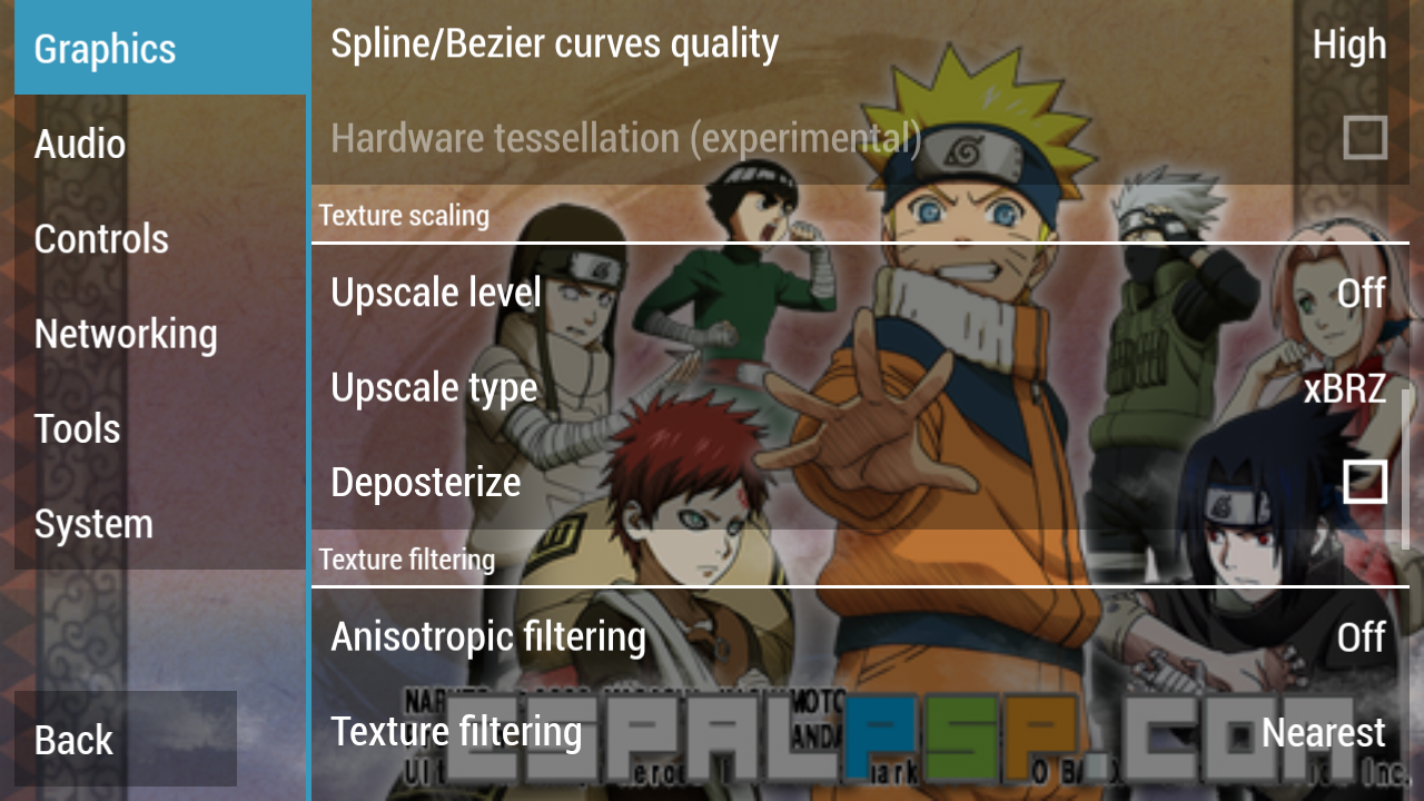 The Best PPSSPP Game Setting Of Naruto Ultimate Ninja Heroes Free
