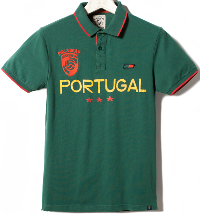 polo Portugal Pull & Bear Eurocopa 2012