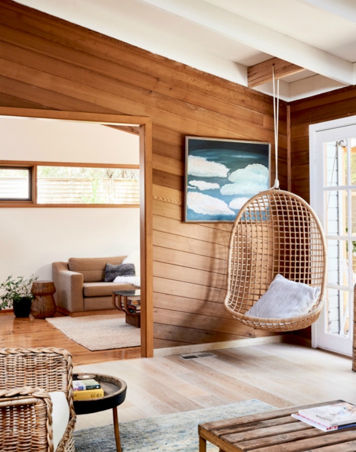 Una casa en Australia con paneles de cedro Una casa en Australia con paneles de cedro