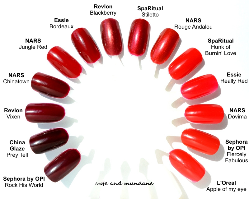 essie nail polish color names