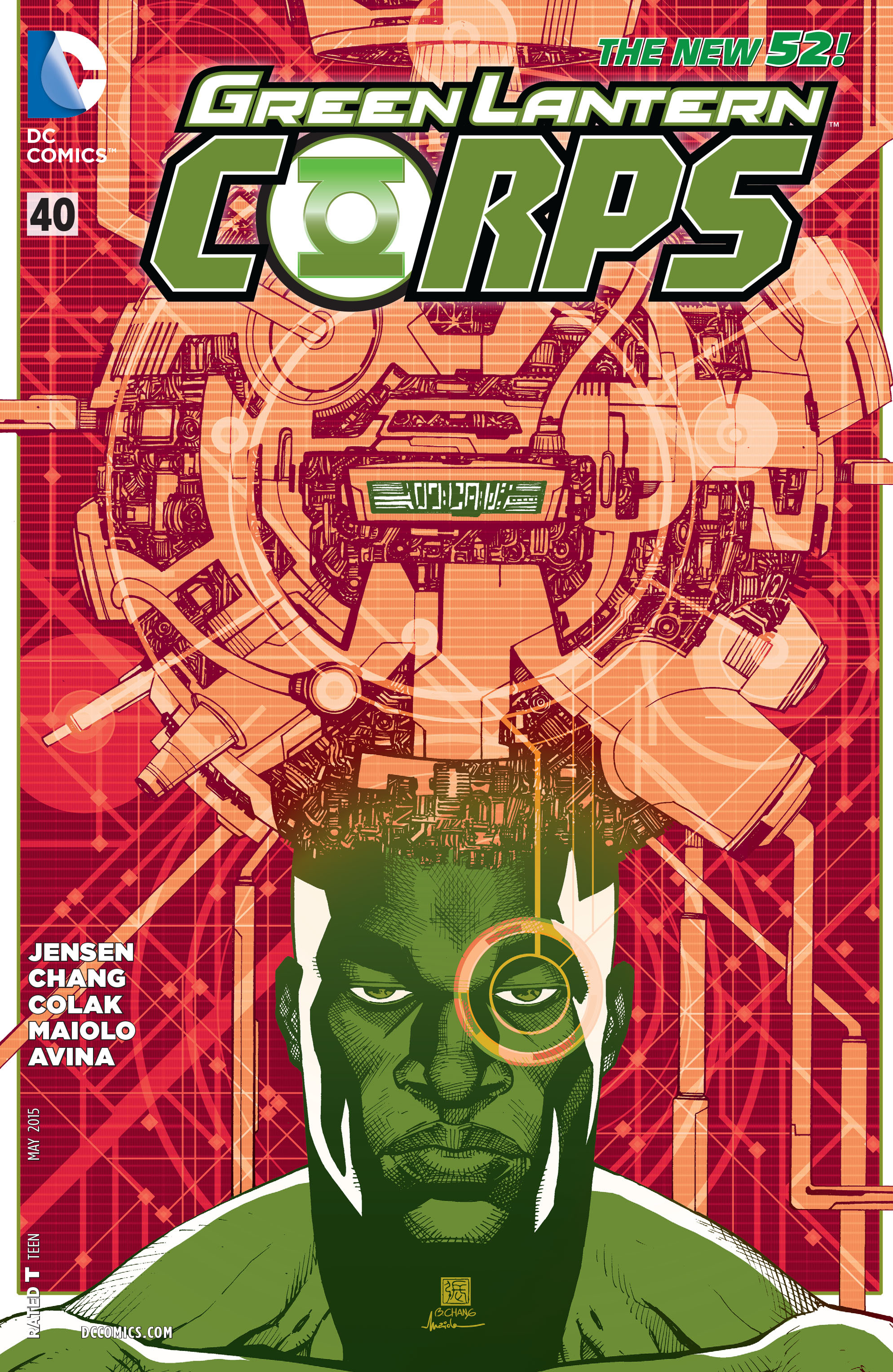 Read online Green Lantern Corps (2011) comic -  Issue #40 - 1