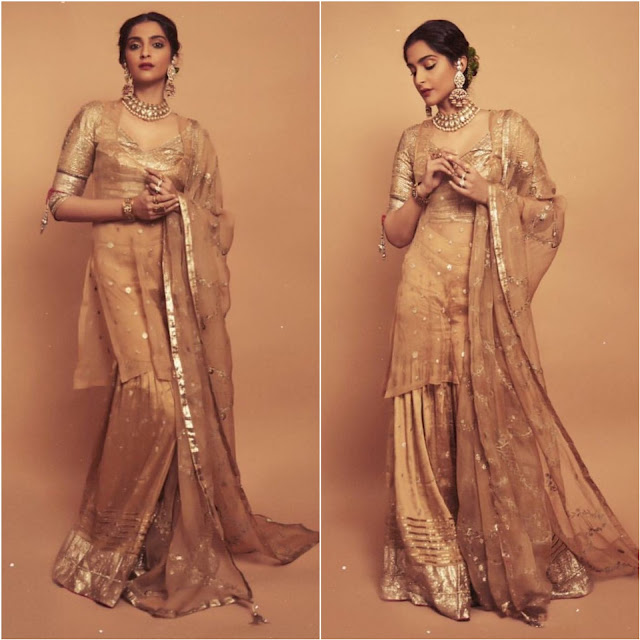 Sonam Kapoor In A Good Earth Sharara: Yay Or Nay?