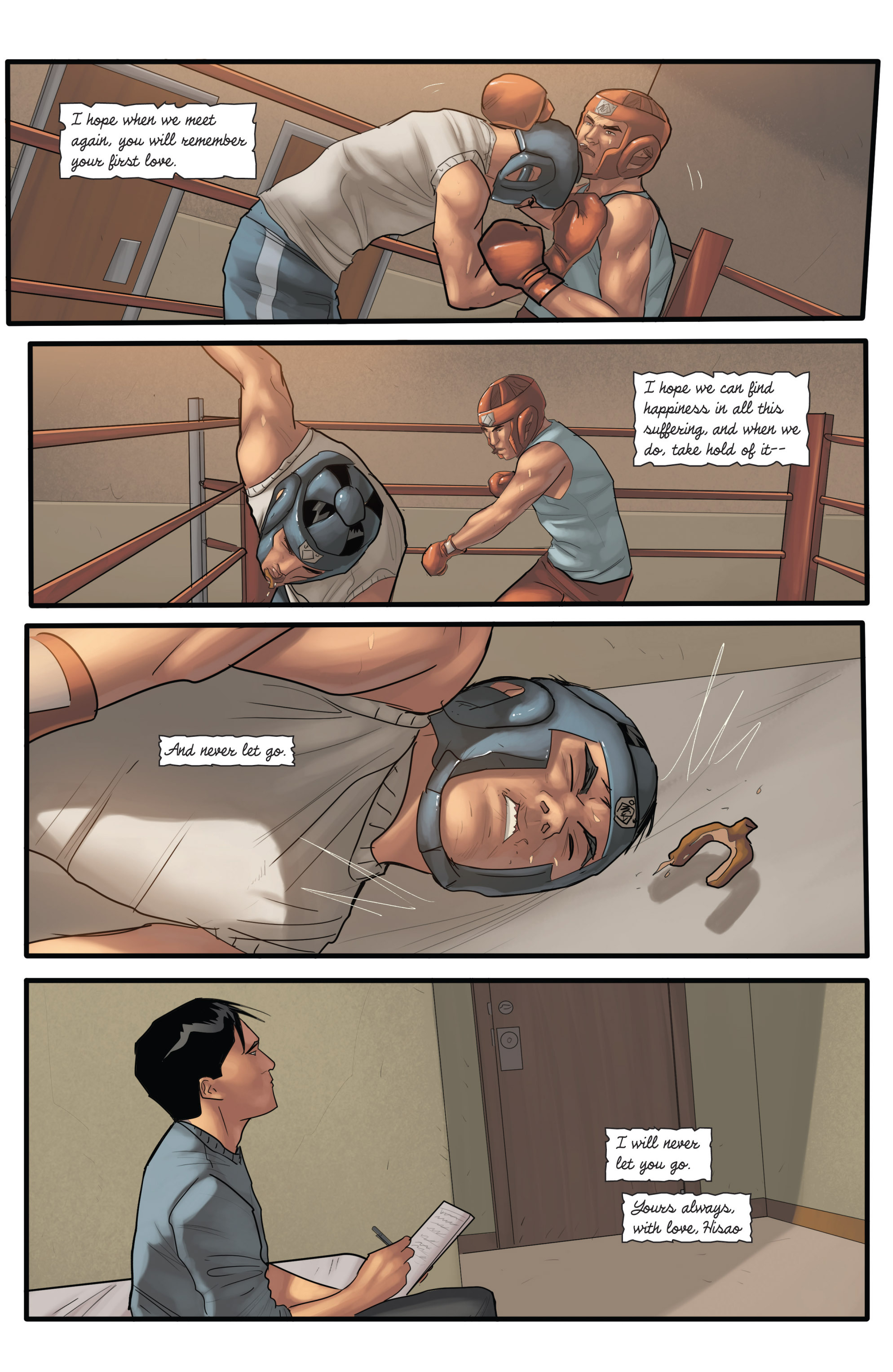 Read online Morning Glories comic -  Issue #33 - 21