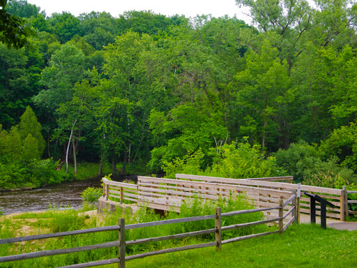 Milwaukee River at Lime Kiln Park - Grafton WI Milwaukee River at Lime Kiln Park - Grafton WI