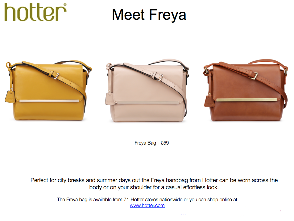 Frumpy To Funky Hotter S Freya Handbag In The 70 Hues Hotter S Freya Handbag In The 70 Hues