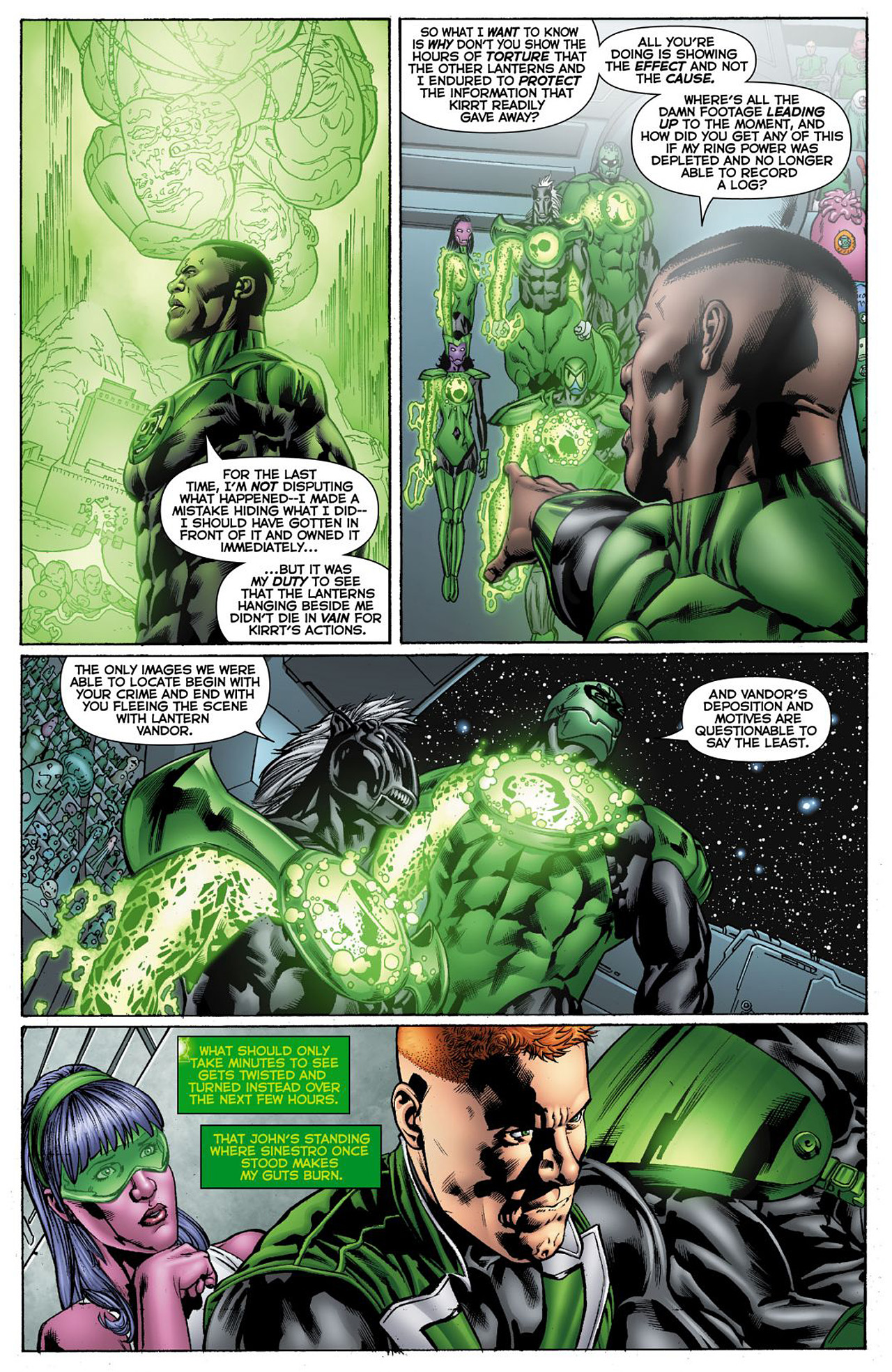 Read online Green Lantern Corps (2011) comic -  Issue #9 - 16