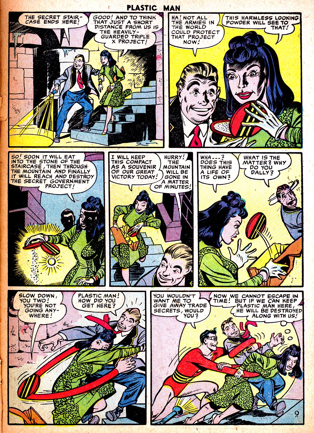 Read online Plastic Man (1943) comic -  Issue #53 - 31