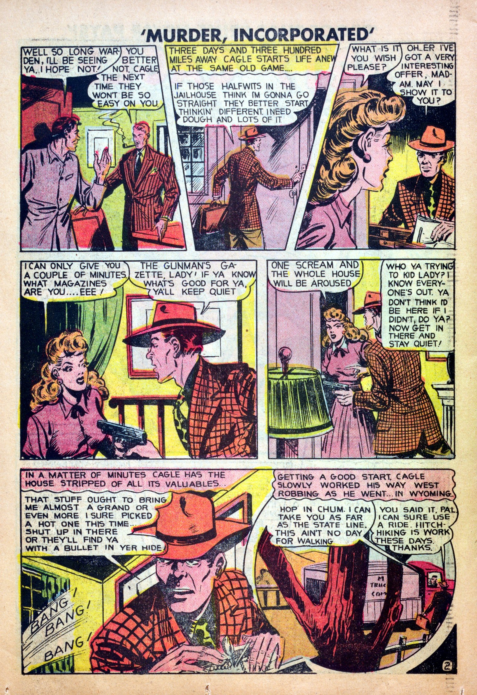 Read online Murder Incorporated (1948) comic -  Issue #7 - 26