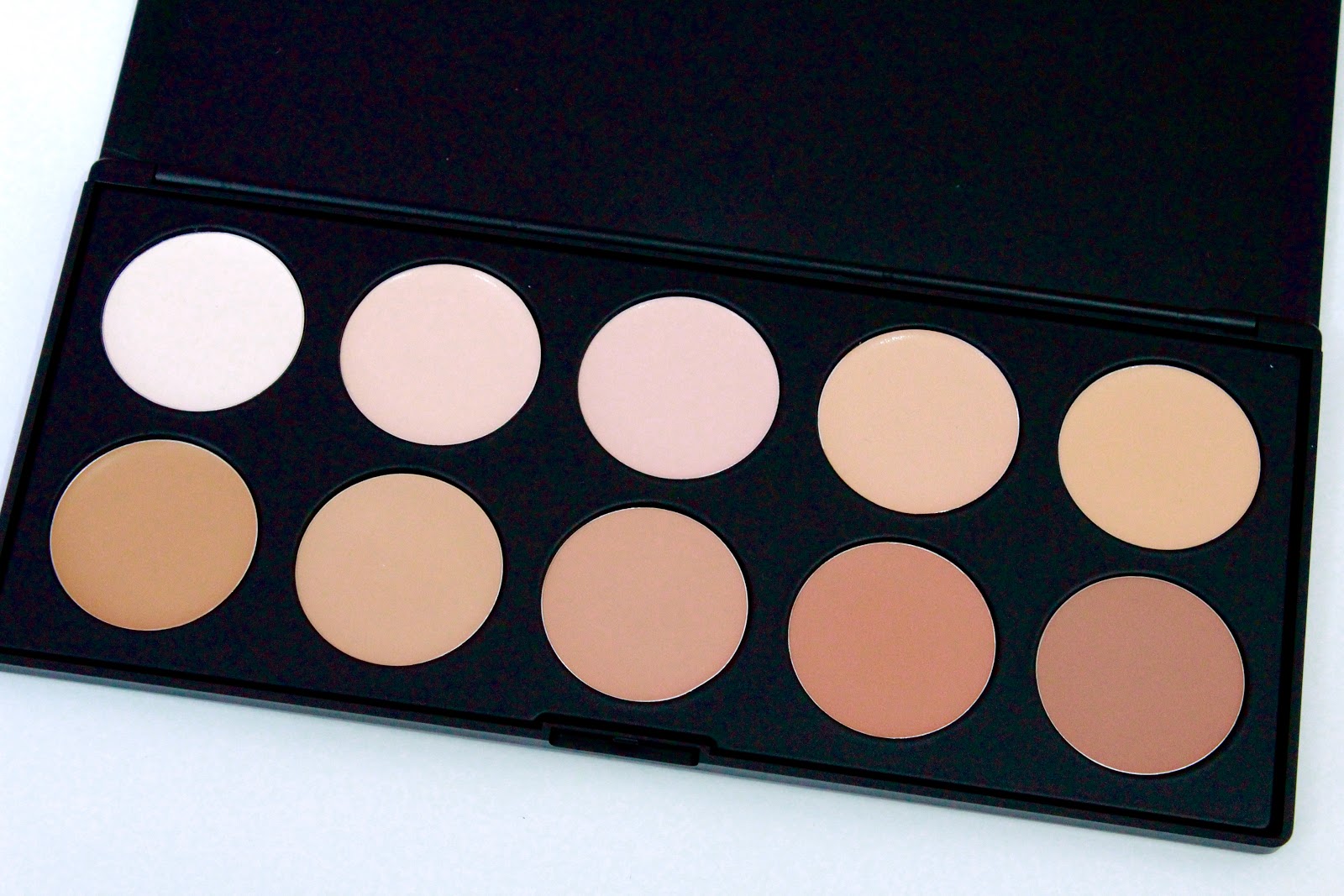 BH Cosmetics Foundation & Concealer Palette Review Pretty Makeup Place
