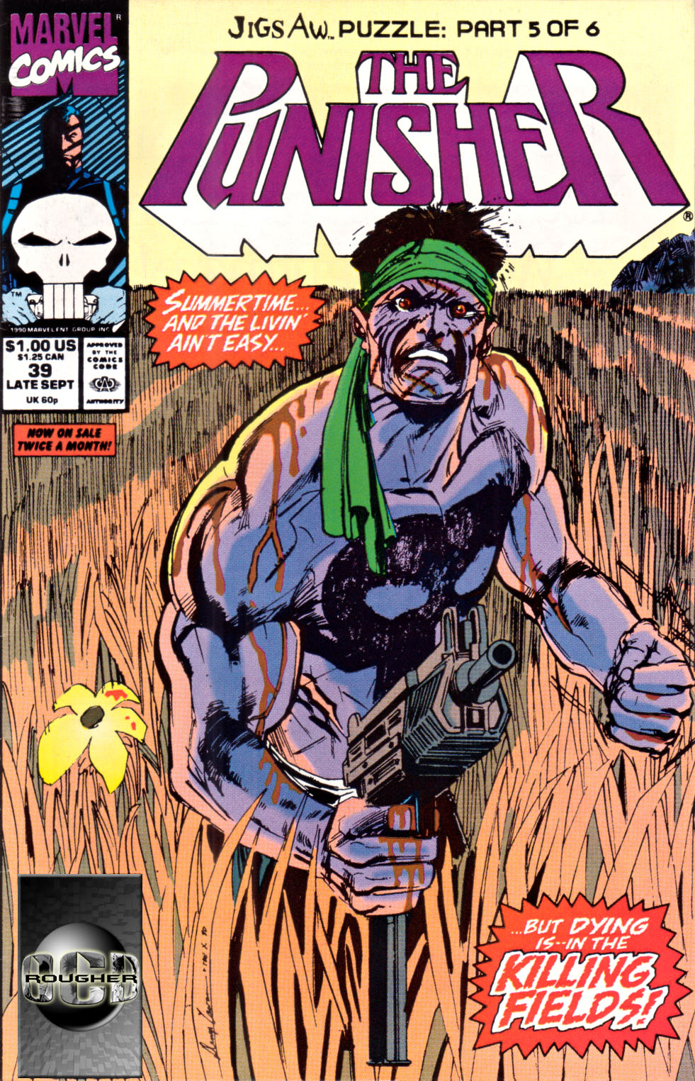 The Punisher (1987) Issue #39 - Jigsaw Puzzle #05 #46 - English 1