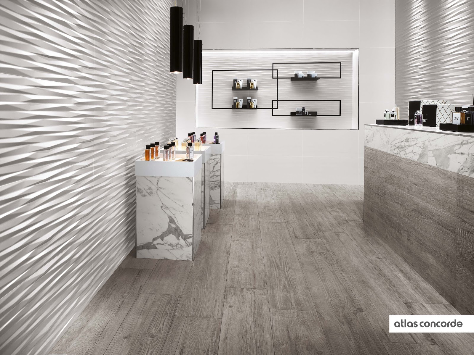 ISC Surfaces: Atlas Concorde's Stunning 3D Wall Tile on Wall D Cor 3 id=92919