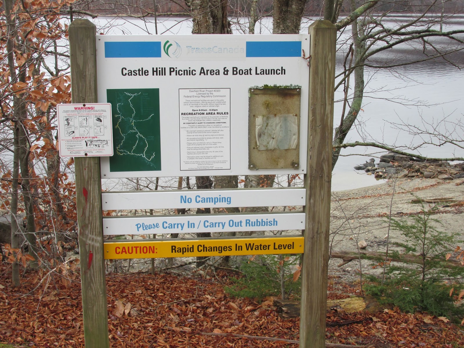 Trashpaddler Deerfield River's Harriman Reservoir