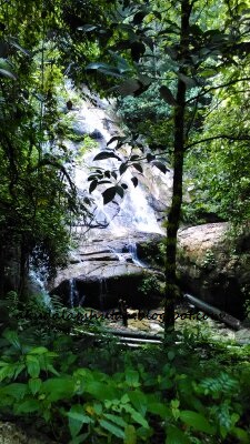 Kubang gajah waterfall