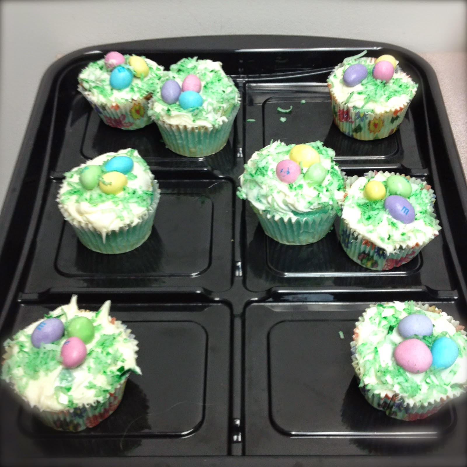 DIY Why Spend More Easter cupcakes