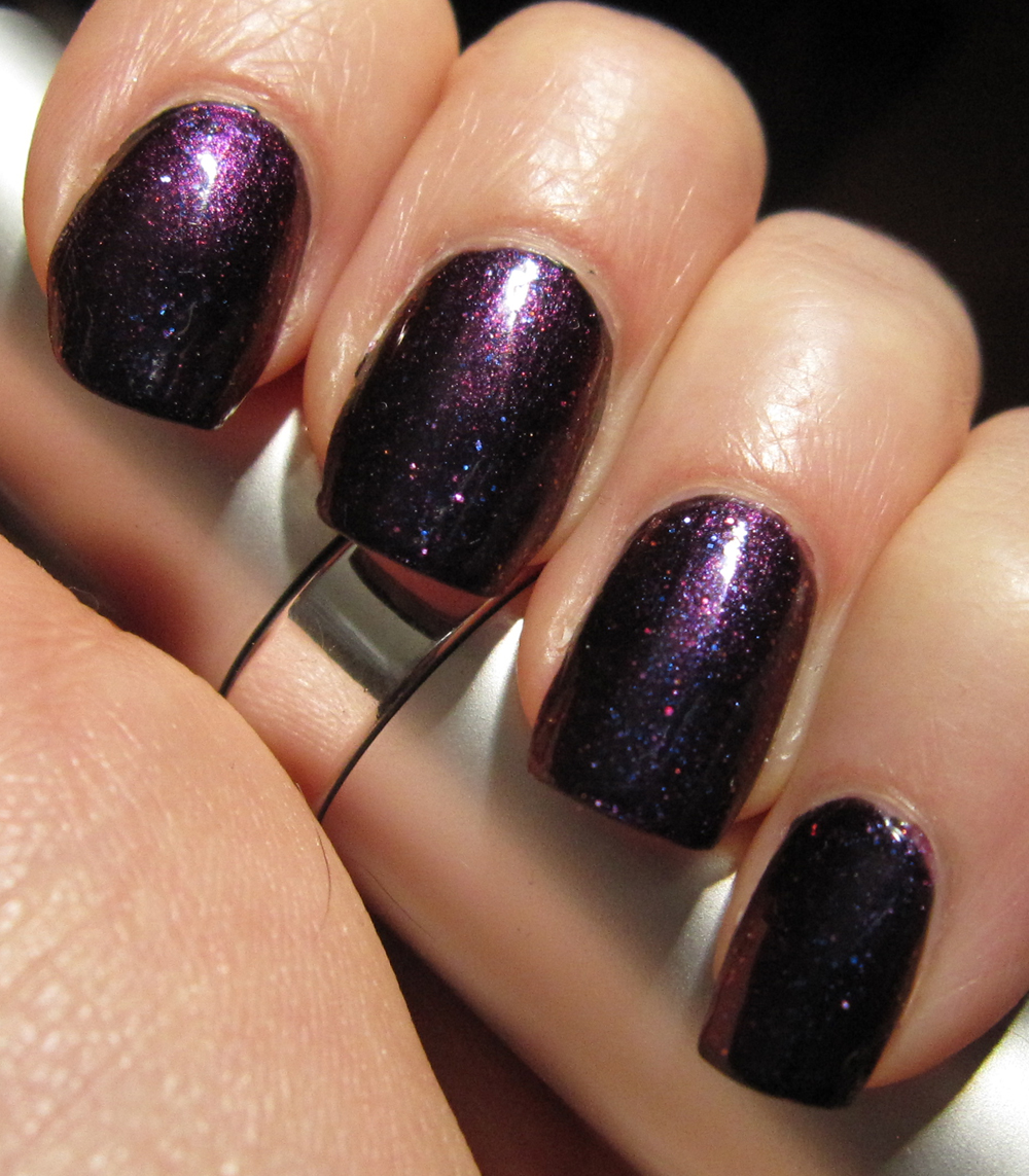Glitter is my Crack: Nails/NOTD: Sally Hansen Nail Prisms - Burgundy ...