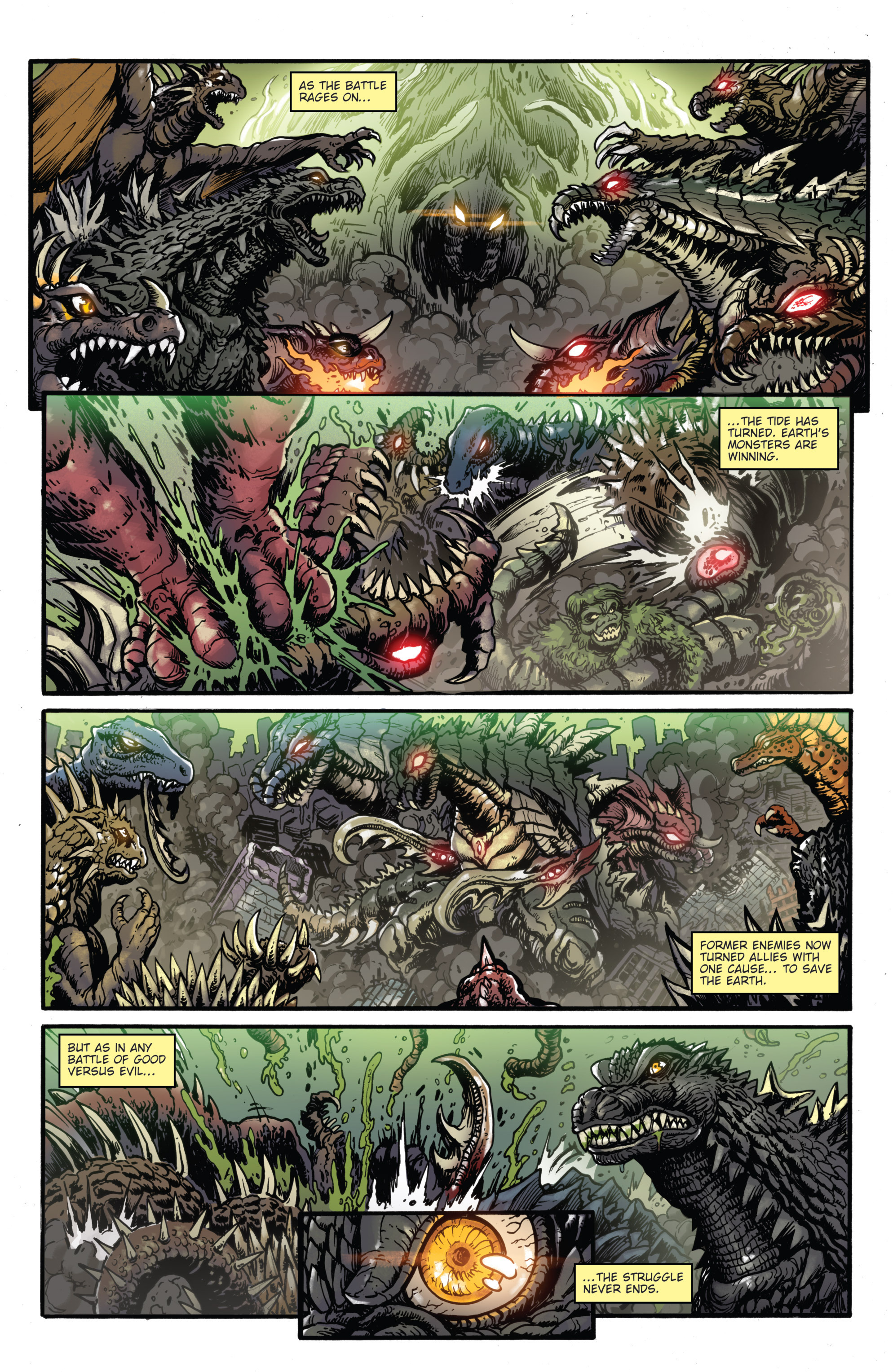 Read online Godzilla: Rulers of Earth comic -  Issue # _TPB 6 - 120