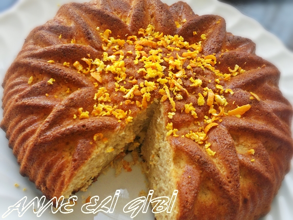 ANNE ELİ GİBİ….. PORTAKALLI ,FINDIKLI KEK