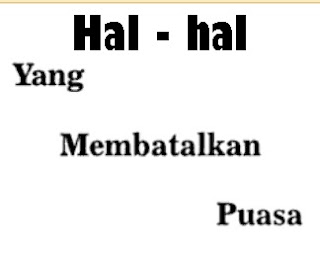  bukan saja karena sengaja makan atau minum Hati-hati, Puasa Bisa Batal Karena Ini...!!!