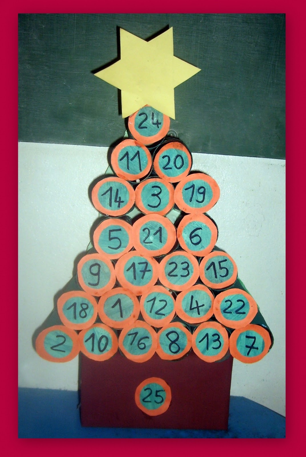 Notre calendrier de l'Avent | Classe maternelle 2012-2013