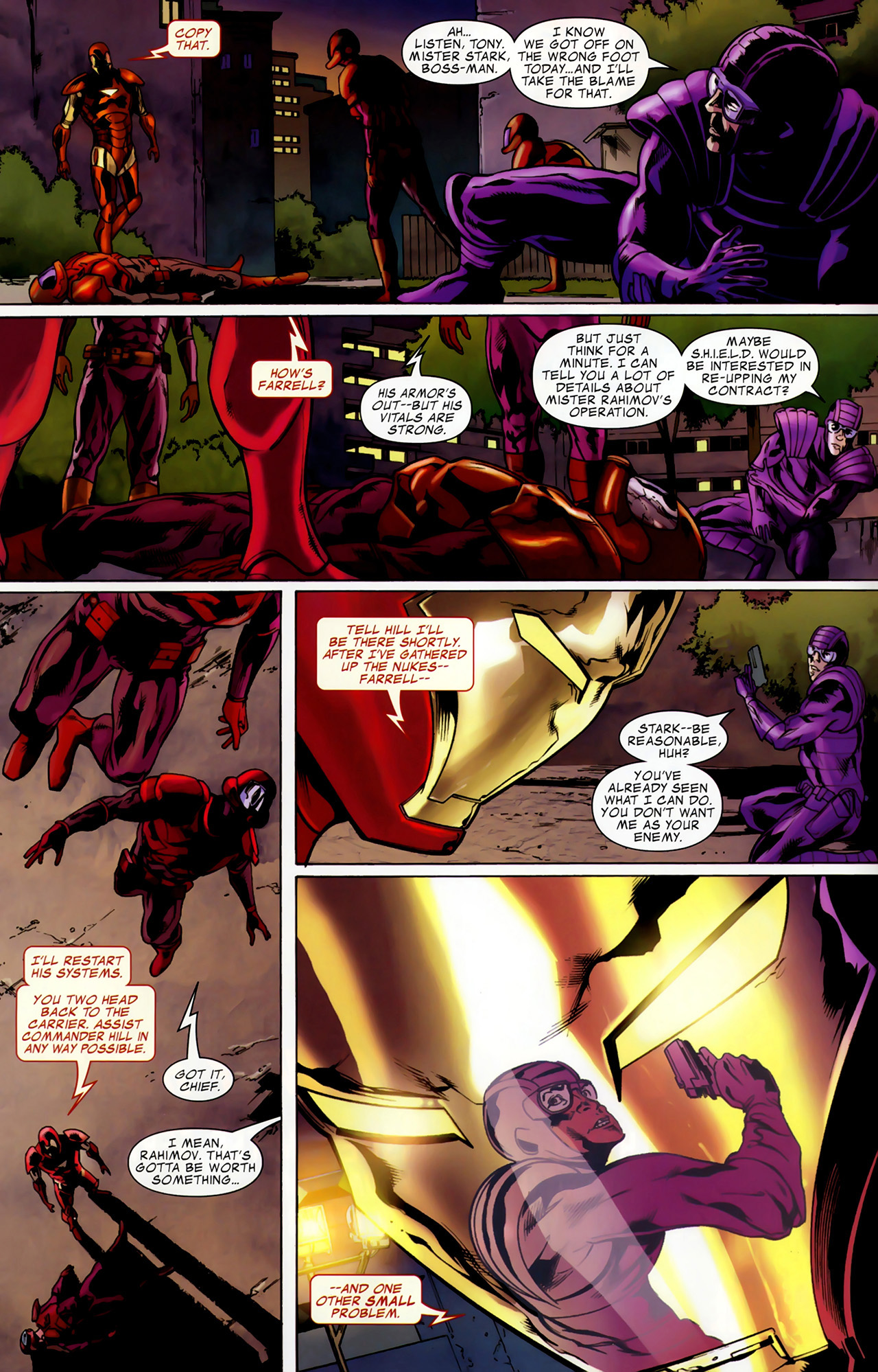 Read online Iron Man (2005) comic -  Issue #31 - 10