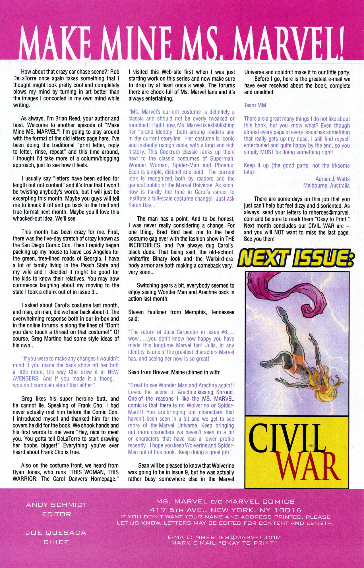 Read online Ms. Marvel (2006) comic -  Issue #7 - 22