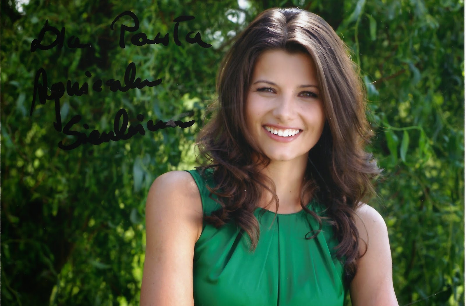 Autografy Pawła: 45. Agnieszka Sienkiewicz