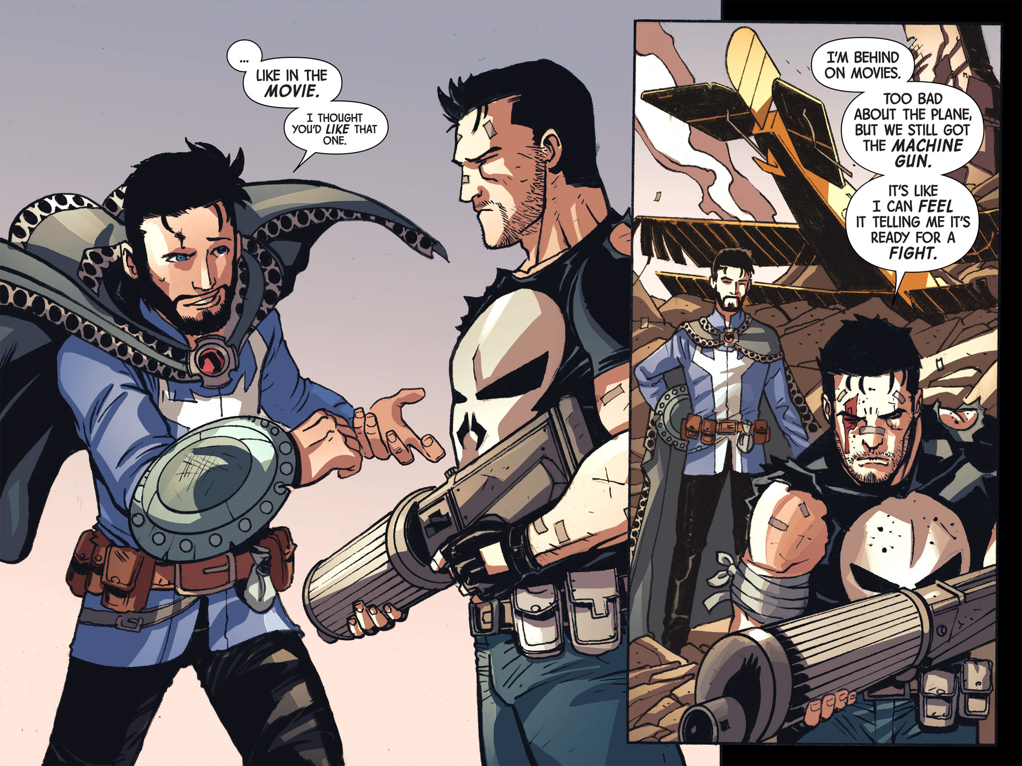 Read online Doctor Strange/Punisher: Magic Bullets Infinite Comic comic -  Issue #7 - 38
