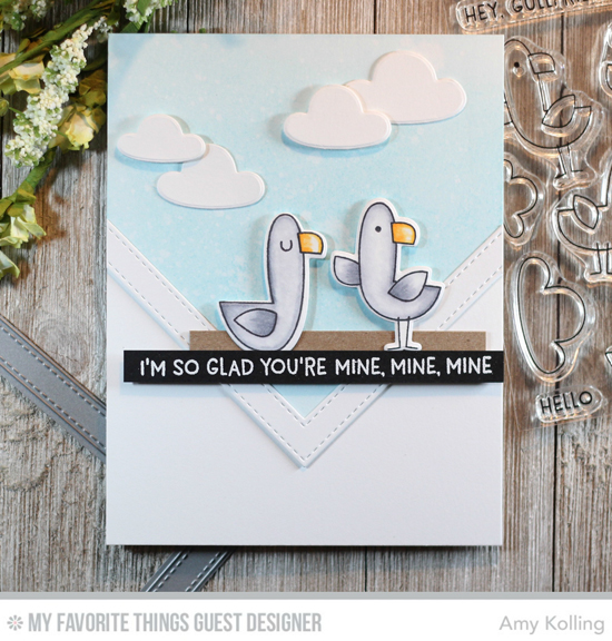 Handmade card by Amy Kolling featuring products from My Favorite Things #mftstamps