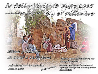 BELÉN VIVIENTE DE ZUFRE 2015 - HUELVA