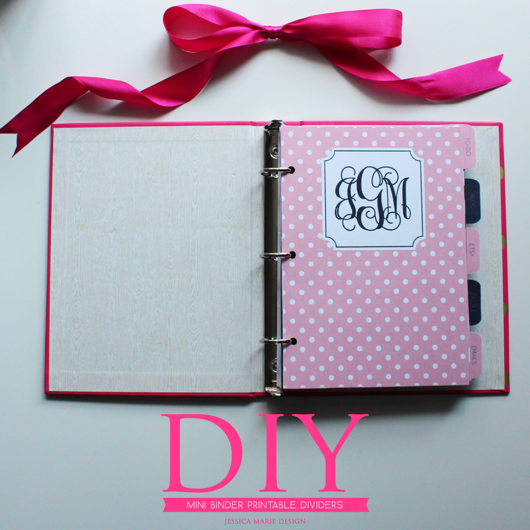 Diy Binder Dividers