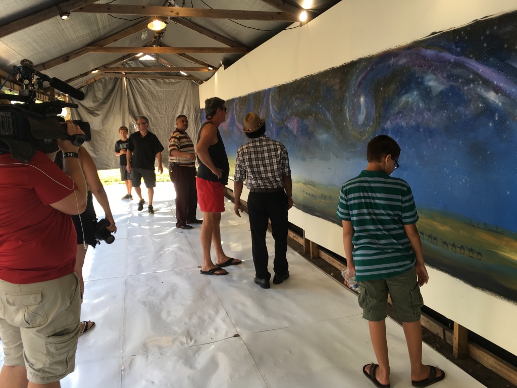 Largest Professional Oil Painting Worlds largest Professional Oil Painting