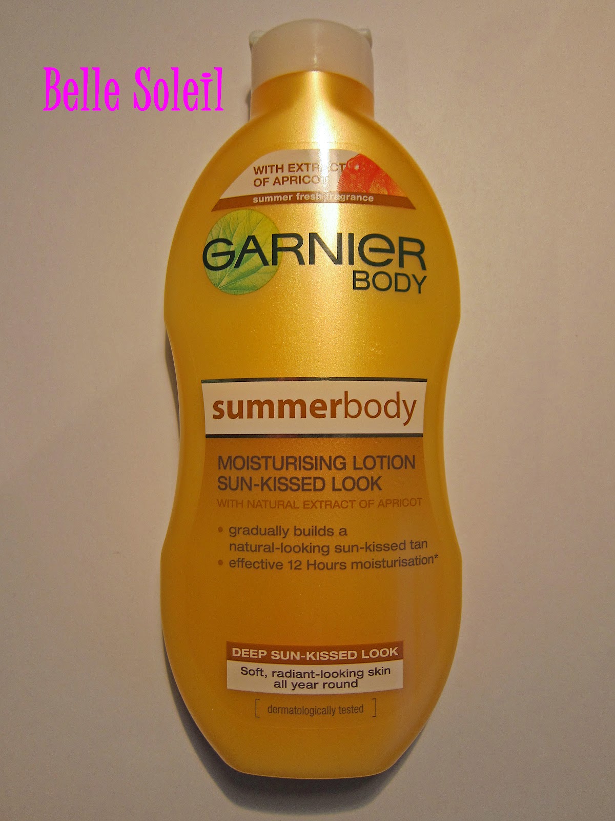 Belle Soleil: Garnier Body Summerbody Moisturising Lotion Deep Sun ...